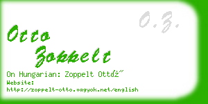 otto zoppelt business card